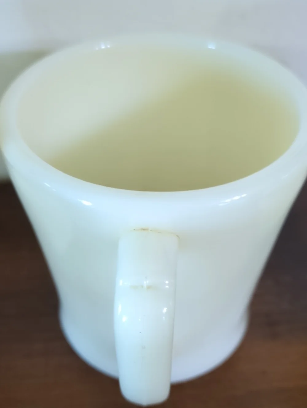 Vintage Fire King Milk Glass D-Handle Coffee Mugs - Set of 3 Antique Anchor Hock